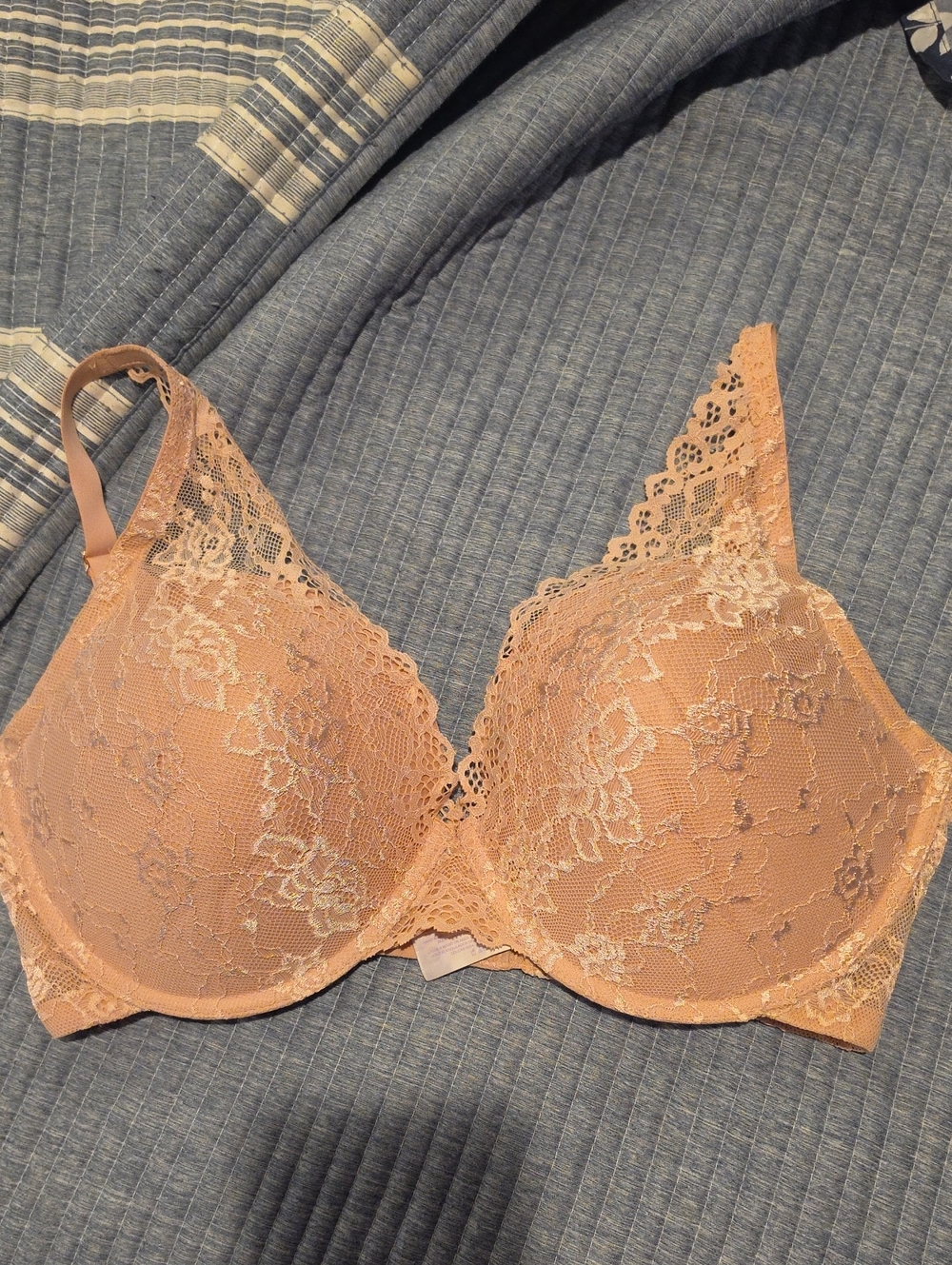 Secret Treasures Lace Push-Up Bra - Blush 38D